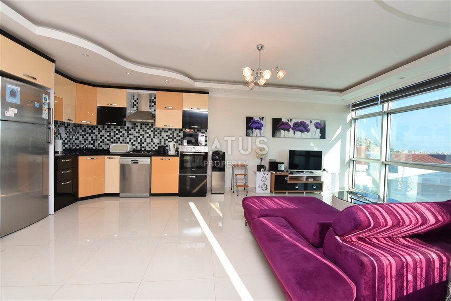 Двухуровневые квартиры с видом на море в центре Аланьи. 106 - 103м2 фото 32