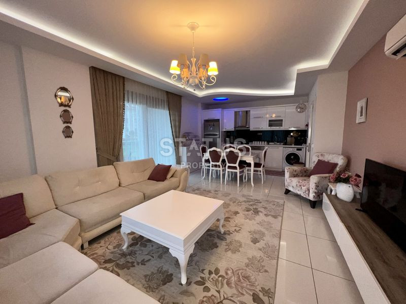 Меблированная трёхкомнатная квартира в комплексе с инфраструктурой в Джикджилли. 110м2 фото 3