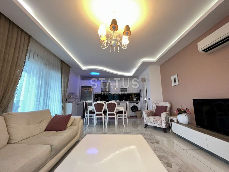 Меблированная трёхкомнатная квартира в комплексе с инфраструктурой в Джикджилли. 110м2 фото 4