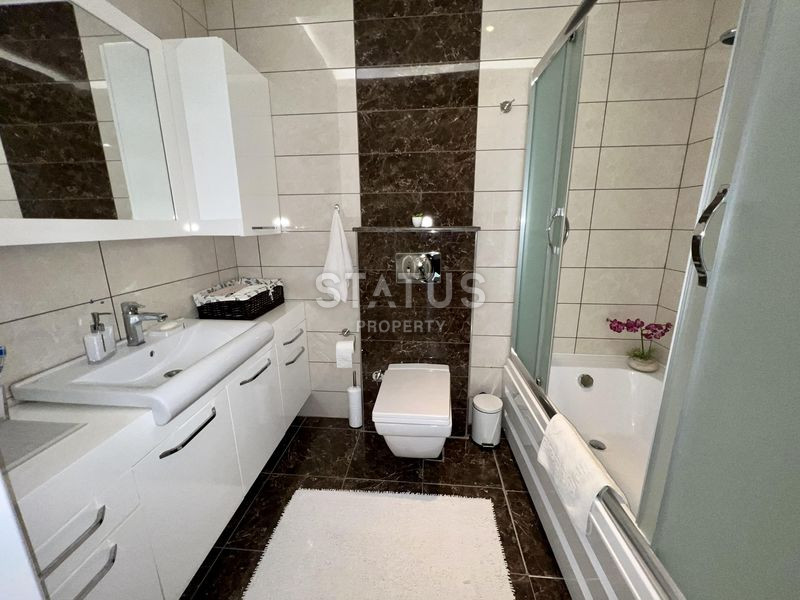 Меблированная трёхкомнатная квартира в комплексе с инфраструктурой в Джикджилли. 110м2 фото 7