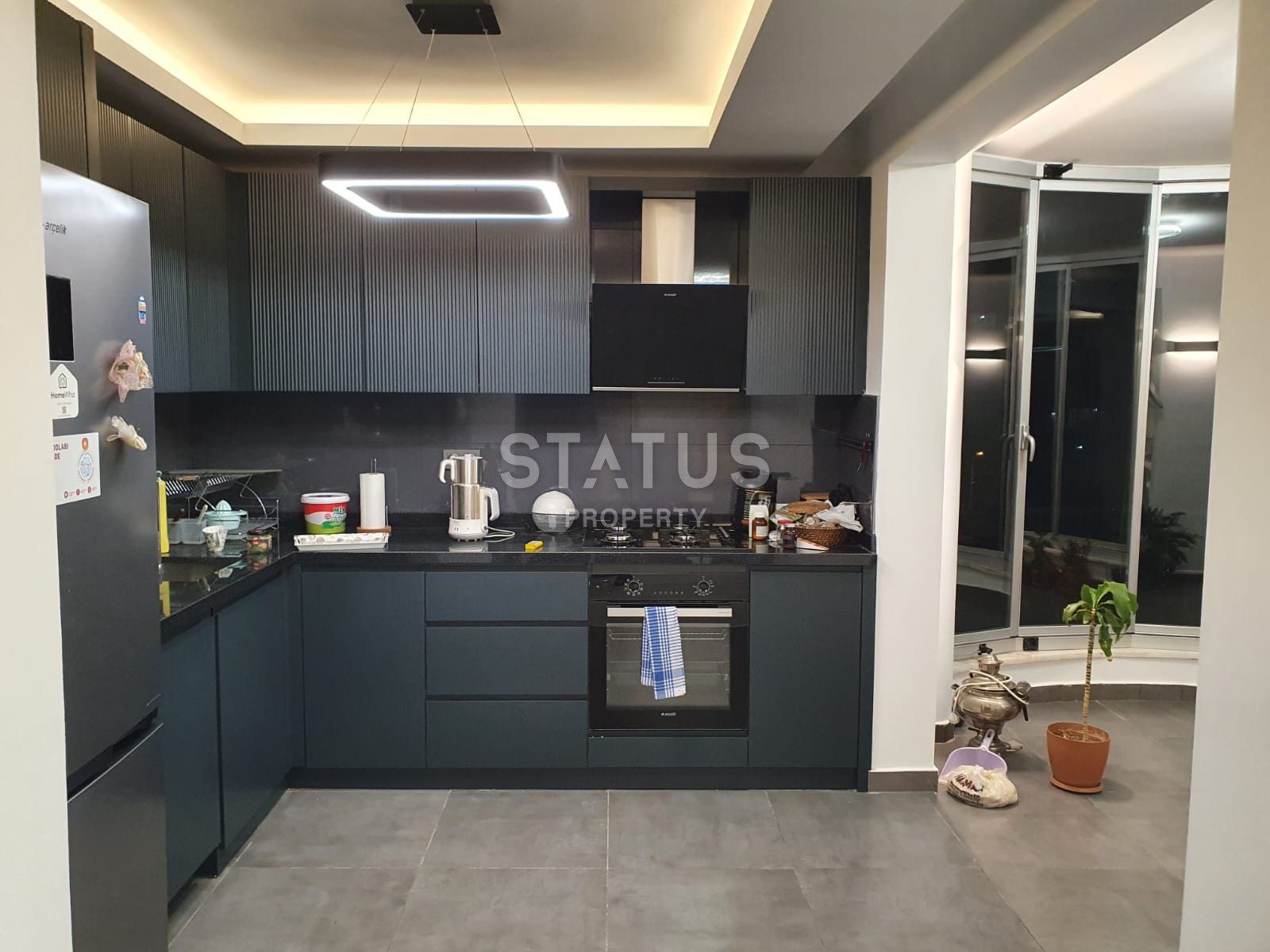 Роскошный дуплекс с мебелью в районе Оба, 215 м2 фото 6