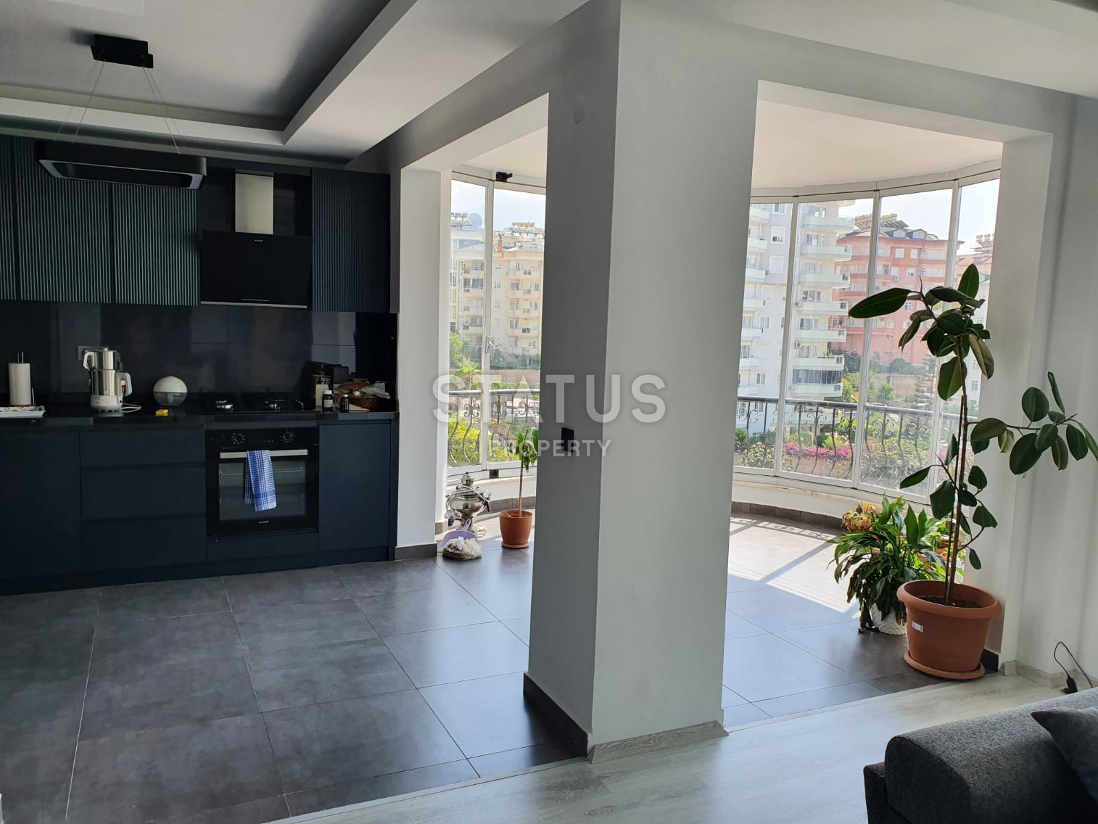 Роскошный дуплекс с мебелью в районе Оба, 215 м2 фото 7