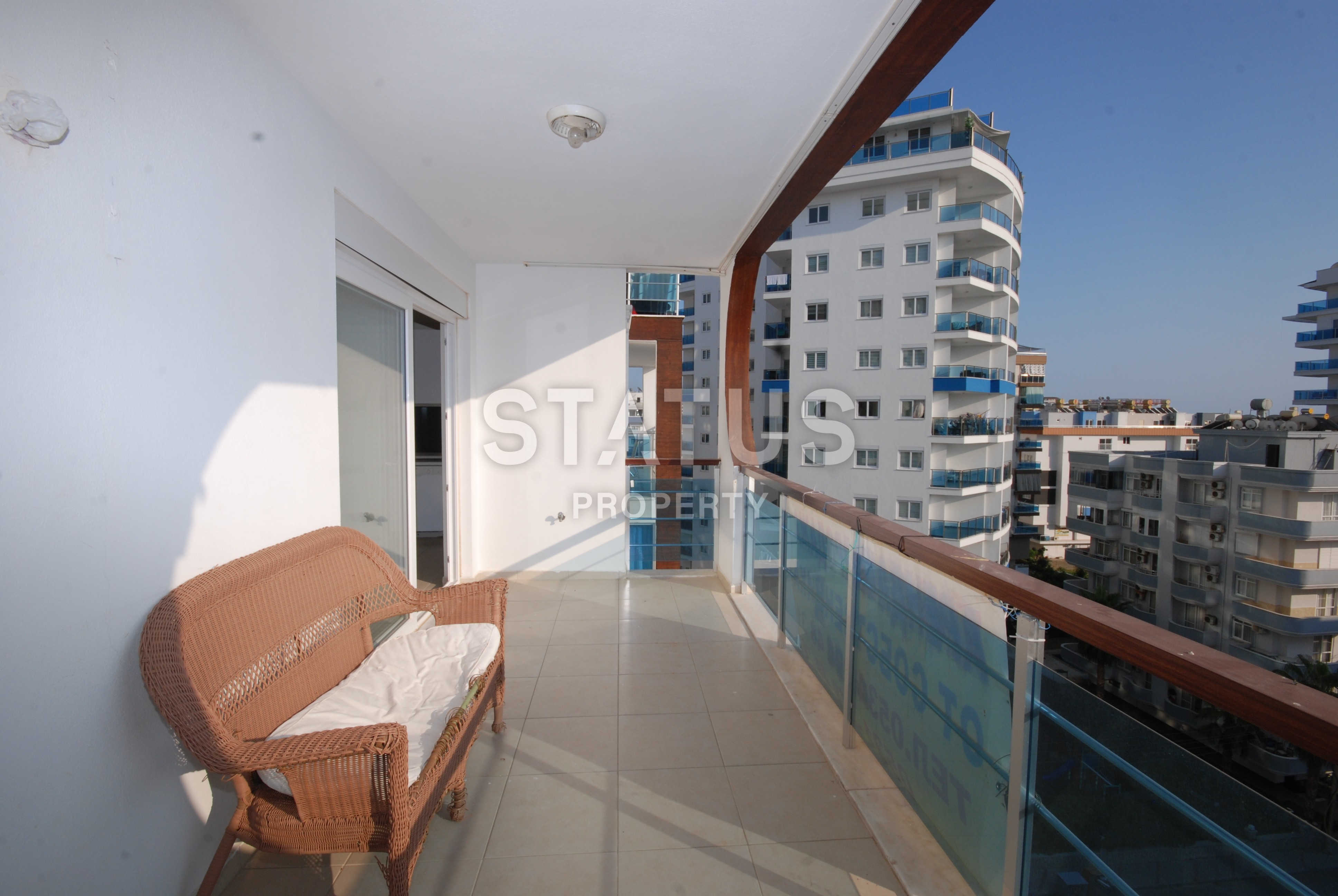 Просторная двухкомнатная квартира в комплексе с бассейном, Махмутлар, 75 м2 фото 7