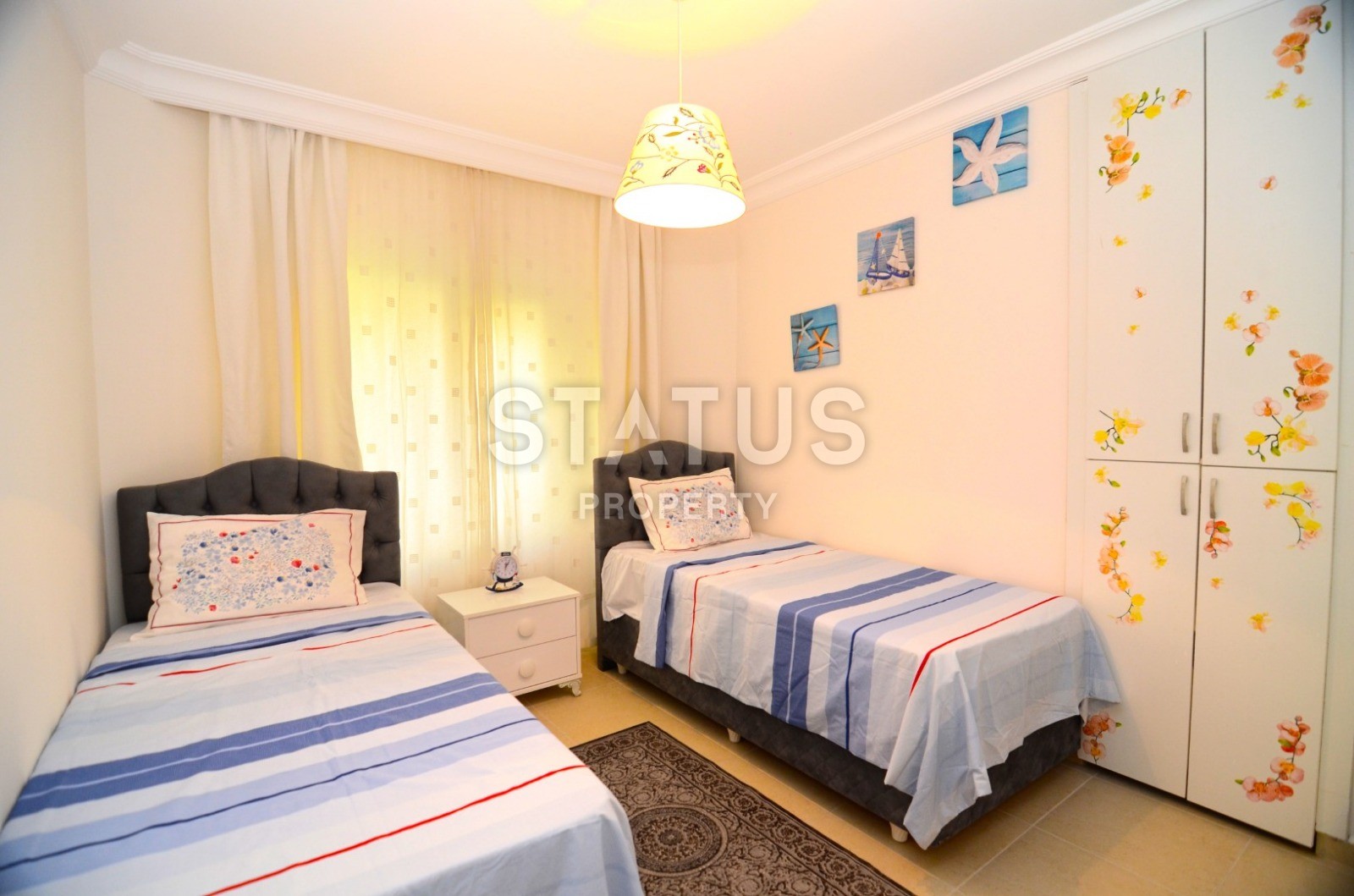 Трёхкомнатные апартаменты с мебелью в Махмутларе, 120 м2 фото 7