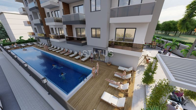 Новый жилой комплекс в Авсалларе по выгодным ценам, торопитесь! 48м2 -109м2 фото 27