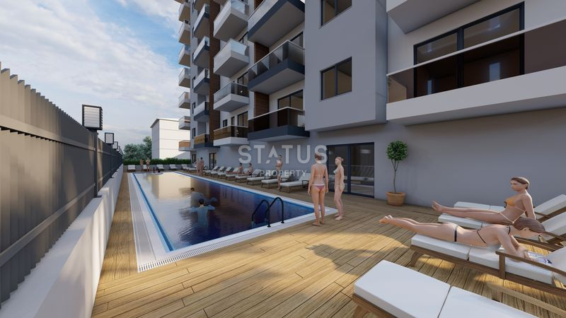 Новый жилой комплекс в Авсалларе по выгодным ценам, торопитесь! 48м2 -109м2 фото 29