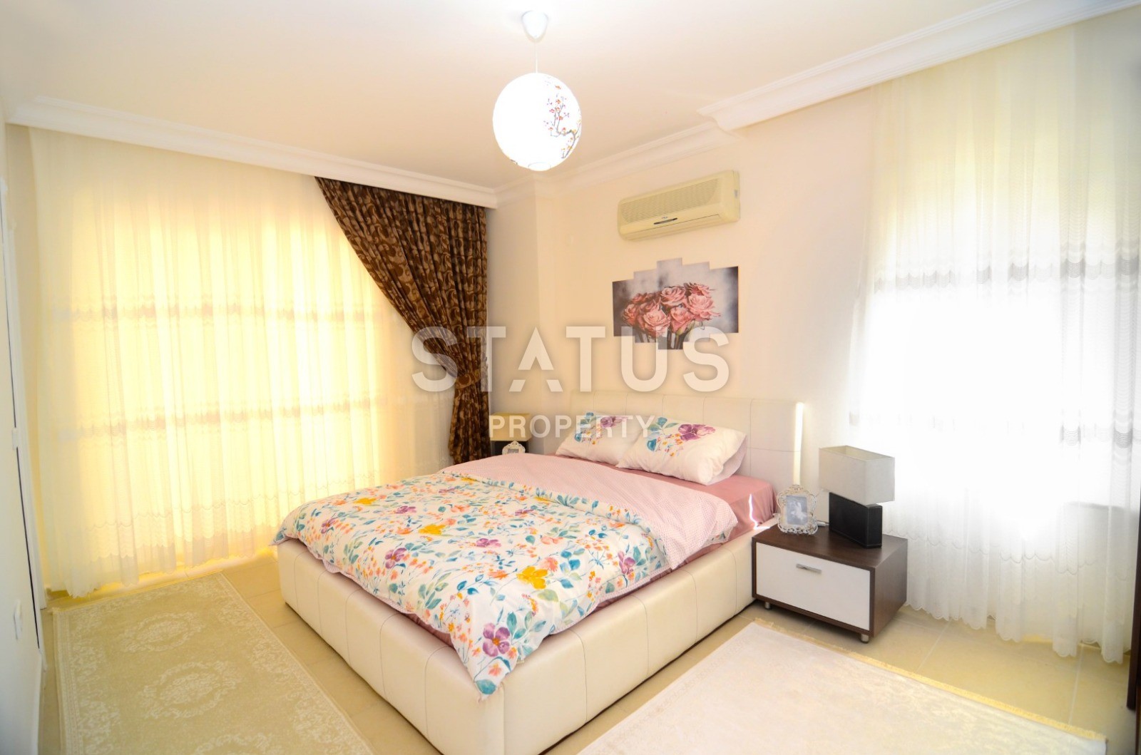 Трёхкомнатные апартаменты с мебелью в Махмутларе, 120 м2 фото 8