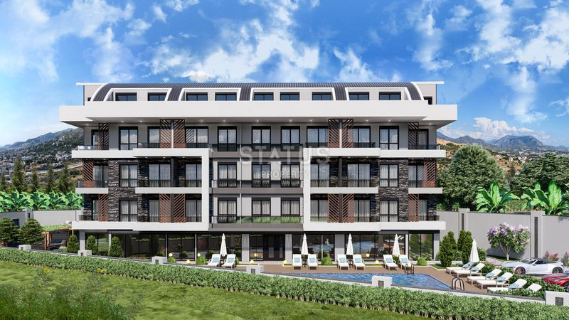 Новый проект долевого строительства в открытом районе Джикджилли. 53м2 143м2 фото 3