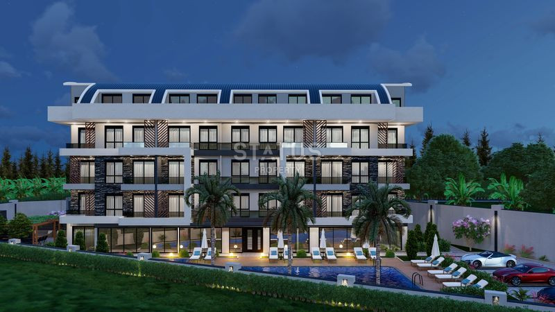 Новый проект долевого строительства в открытом районе Джикджилли. 53м2 143м2 фото 4