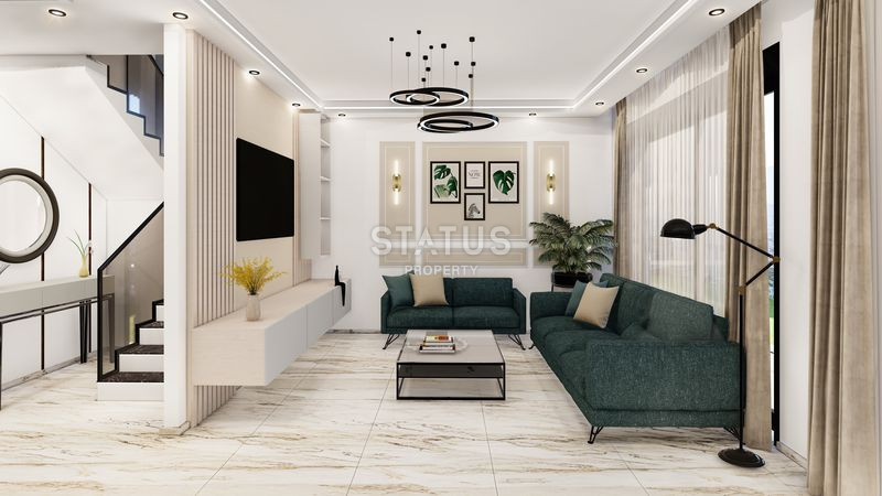 Новый проект долевого строительства в открытом районе Джикджилли. 53м2 143м2 фото 5