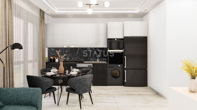 Новый проект долевого строительства в открытом районе Джикджилли. 53м2 143м2 фото 7