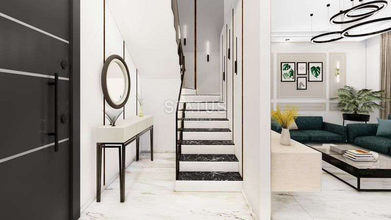 Новый проект долевого строительства в открытом районе Джикджилли. 53м2 143м2 фото 9