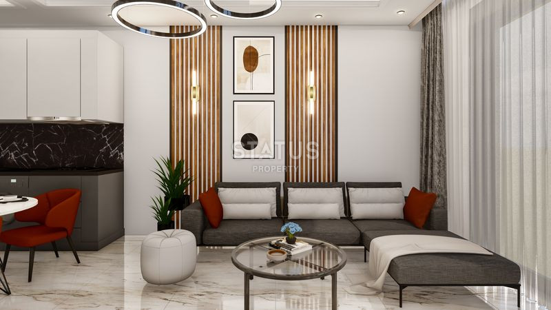 Новый проект долевого строительства в открытом районе Джикджилли. 53м2 143м2 фото 12