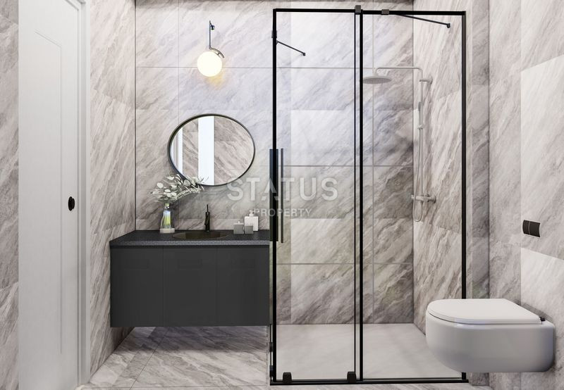 Новый проект долевого строительства в открытом районе Джикджилли. 53м2 143м2 фото 13