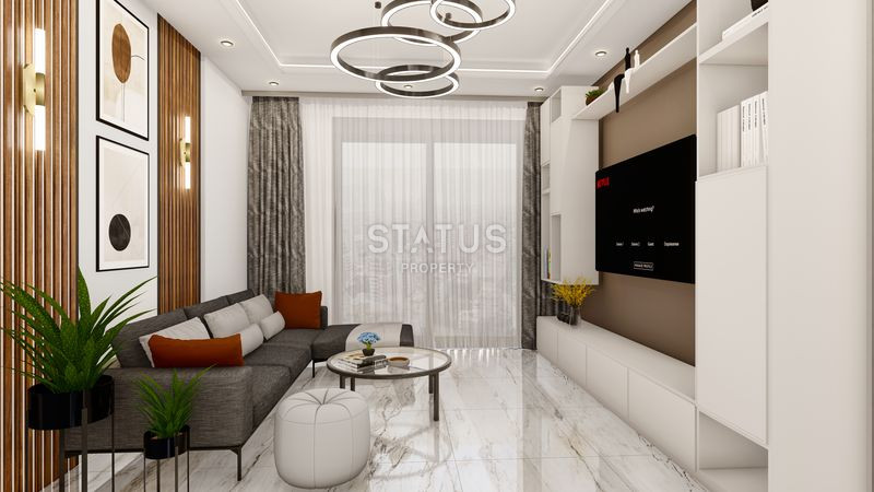 Новый проект долевого строительства в открытом районе Джикджилли. 53м2 143м2 фото 15