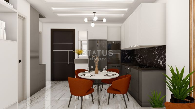 Новый проект долевого строительства в открытом районе Джикджилли. 53м2 143м2 фото 16