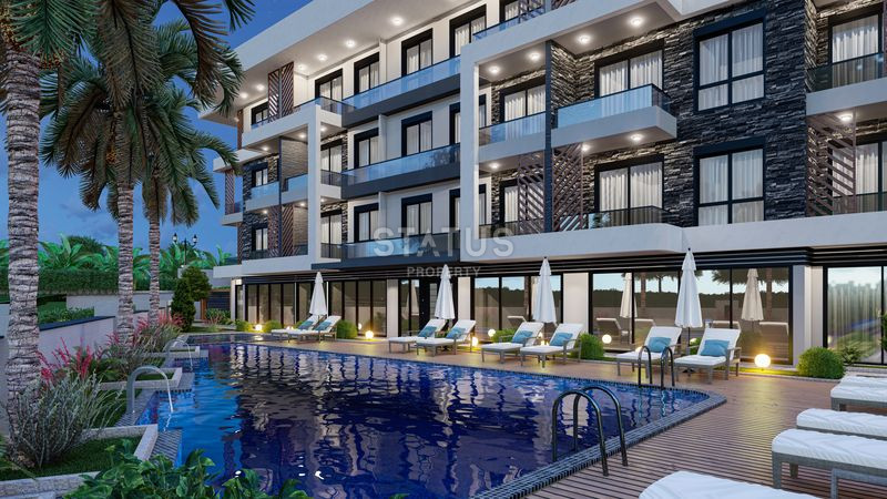 Новый проект долевого строительства в открытом районе Джикджилли. 53м2 143м2 фото 18