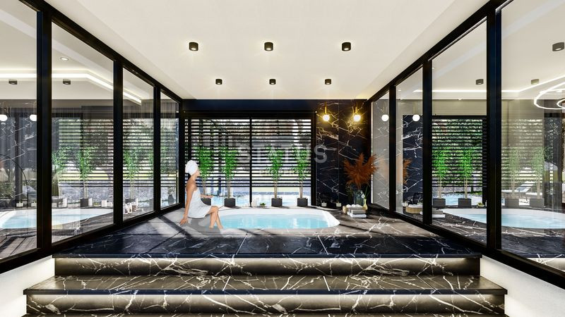 Новый проект долевого строительства в открытом районе Джикджилли. 53м2 143м2 фото 21