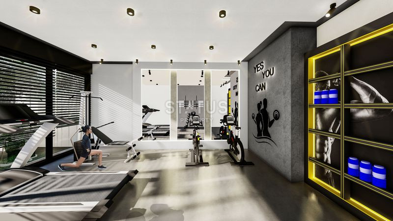 Новый проект долевого строительства в открытом районе Джикджилли. 53м2 143м2 фото 22