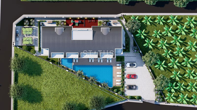 Новый проект долевого строительства в открытом районе Джикджилли. 53м2 143м2 фото 28