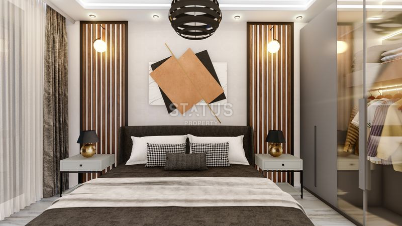 Новый проект долевого строительства в открытом районе Джикджилли. 53м2 143м2 фото 30