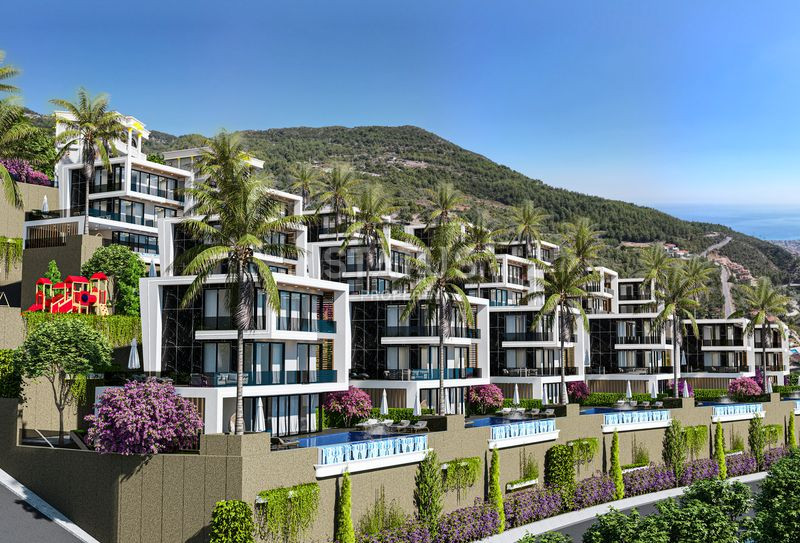 Шикарные виллы в районе Бекташ. 226м2 281м2 фото 1