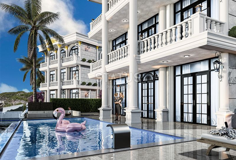 Шикарные виллы в районе Бекташ. 226м2 281м2 фото 2