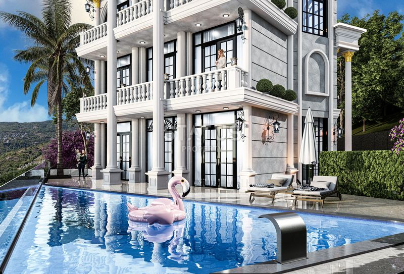 Luxurious villas in the Bektash area. 226m2 281m2 фото 3