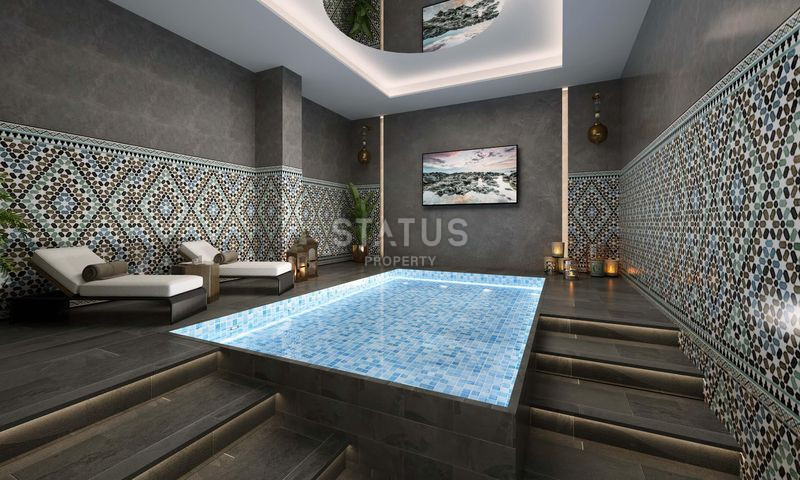 Квартиры 3+1 в европейском ЖК в центре Аланьи 500м от пляжа. 140м2 фото 18