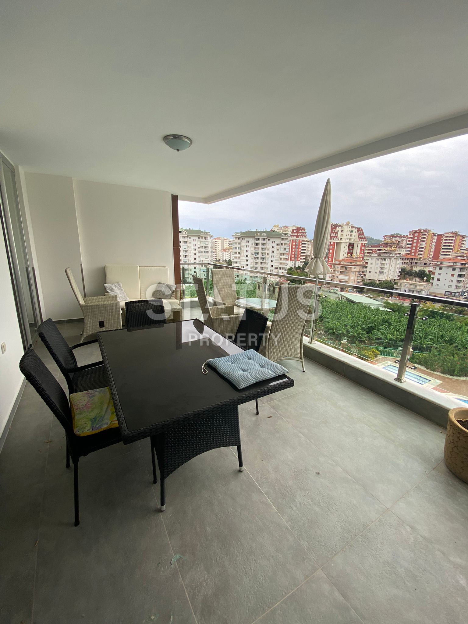 Трехкомнатные апартаменты в Джикджилли, 100м2 фото 16