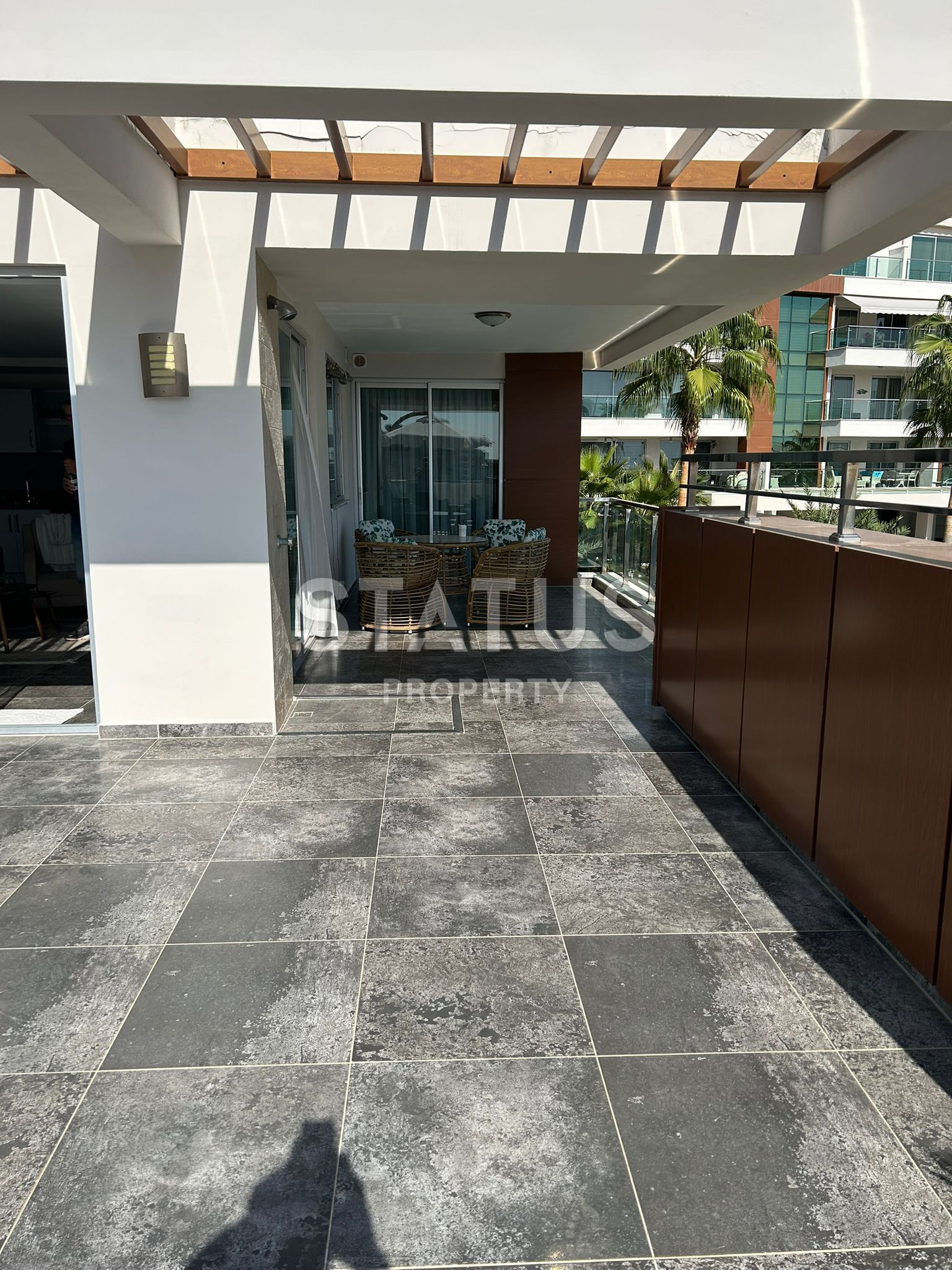 Трехкомнатные апартаменты с собственной террасой в районе Джикджилли, 250м2 фото 23