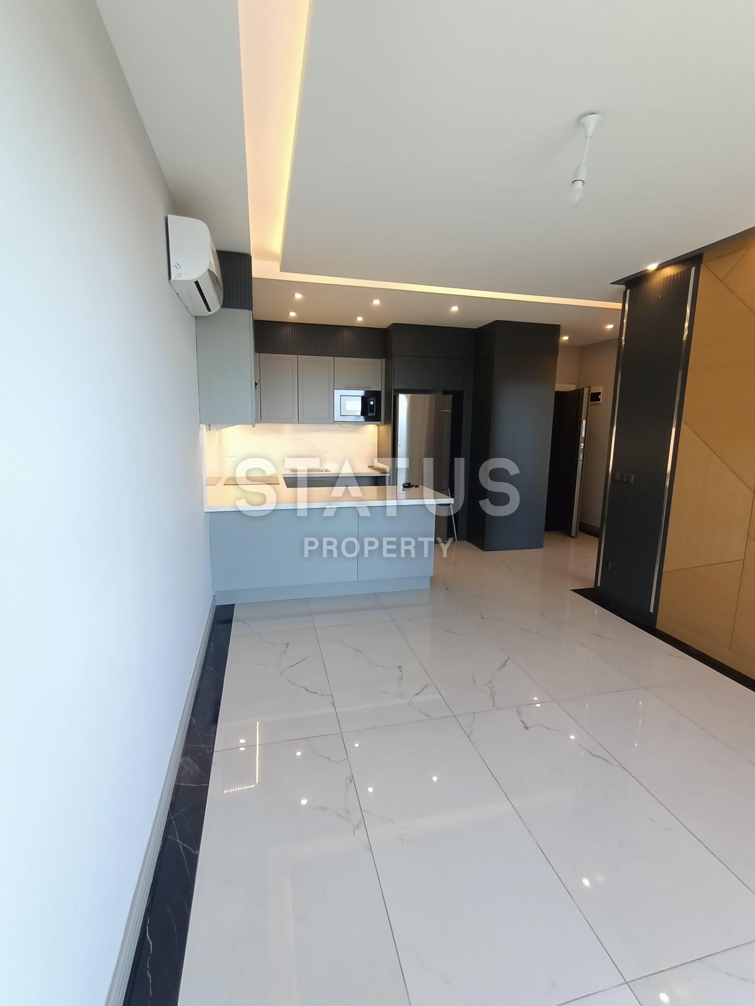 Новая трёхкомнатная квартира с видом на море в Каргыджаке. 100м2 фото 3