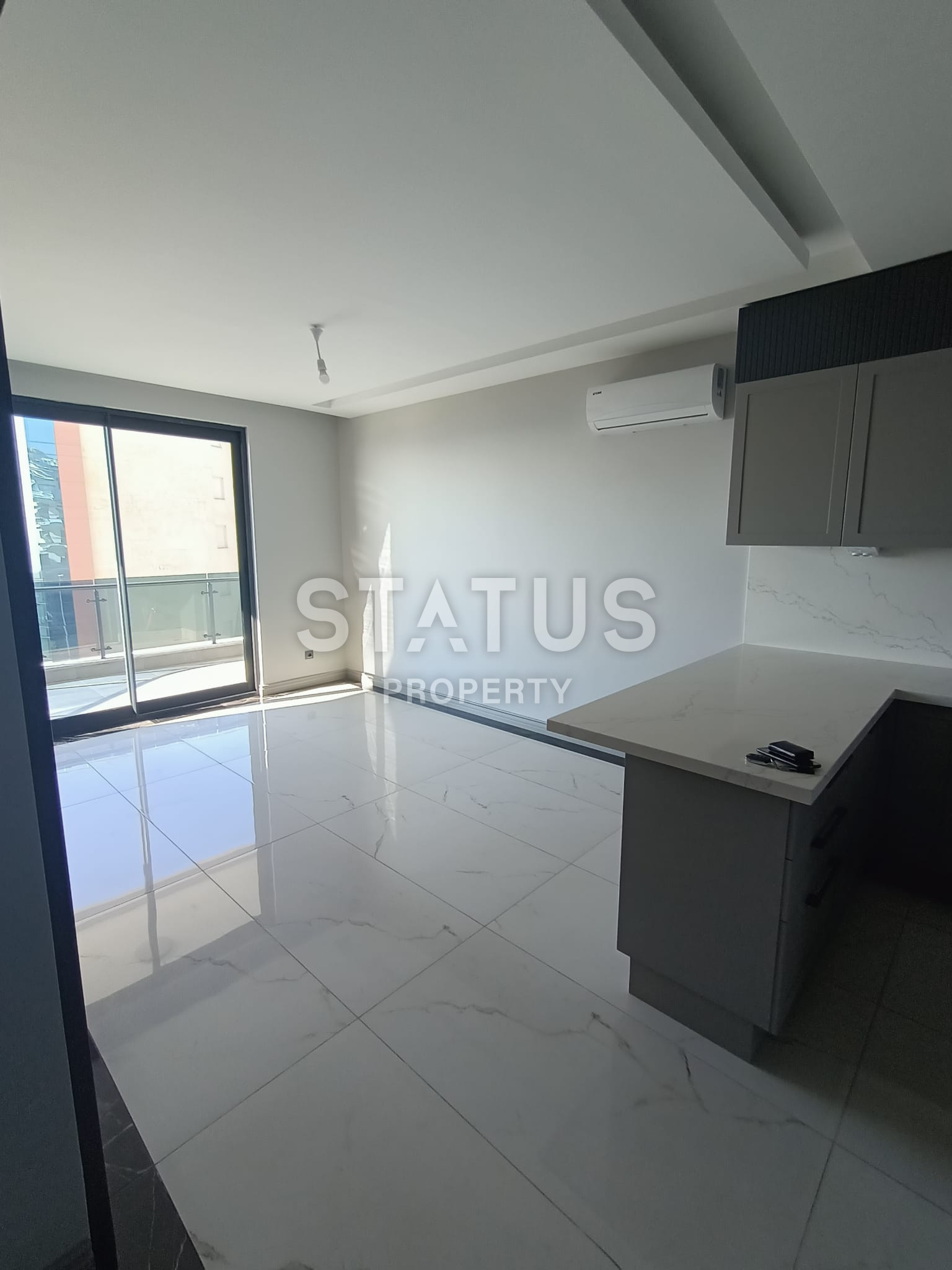 Новая трёхкомнатная квартира с видом на море в Каргыджаке. 100м2 фото 5