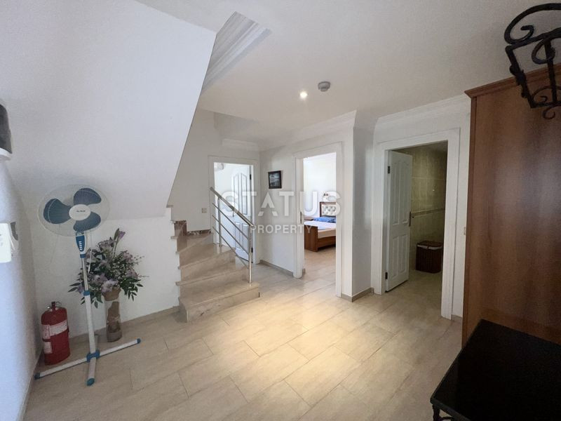 Двухуровневый дуплекс с джакузи 4+1 с видом на море в Джикджилли. 300м2 фото 48