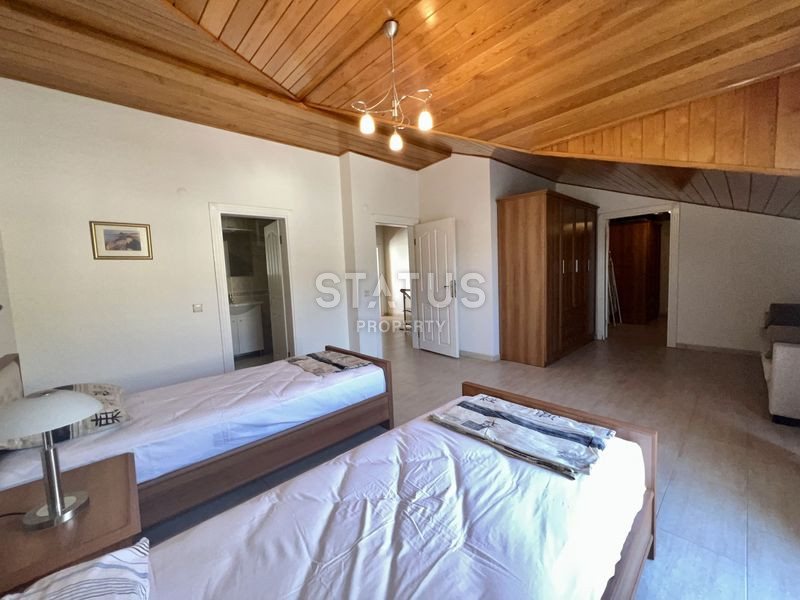 Двухуровневый дуплекс с джакузи 4+1 с видом на море в Джикджилли. 300м2 фото 56