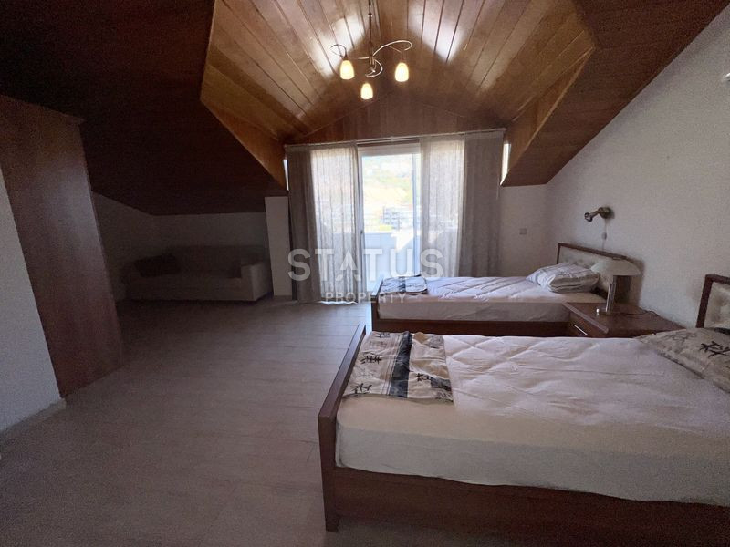 Двухуровневый дуплекс с джакузи 4+1 с видом на море в Джикджилли. 300м2 фото 58