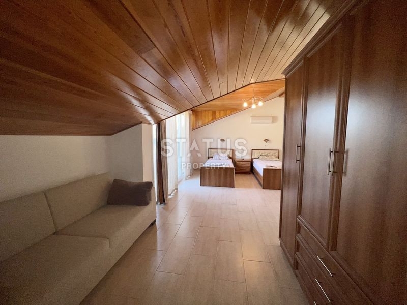 Двухуровневый дуплекс с джакузи 4+1 с видом на море в Джикджилли. 300м2 фото 60