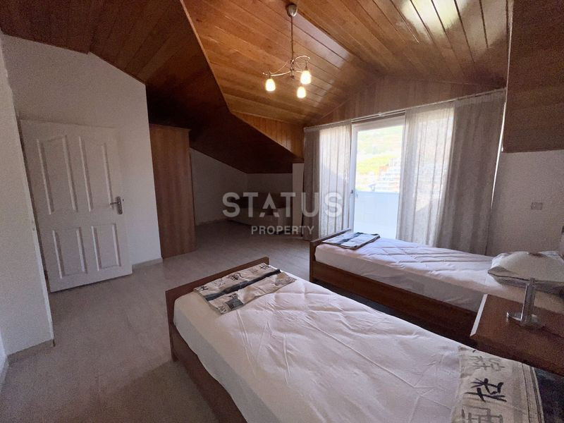 Двухуровневый дуплекс с джакузи 4+1 с видом на море в Джикджилли. 300м2 фото 63