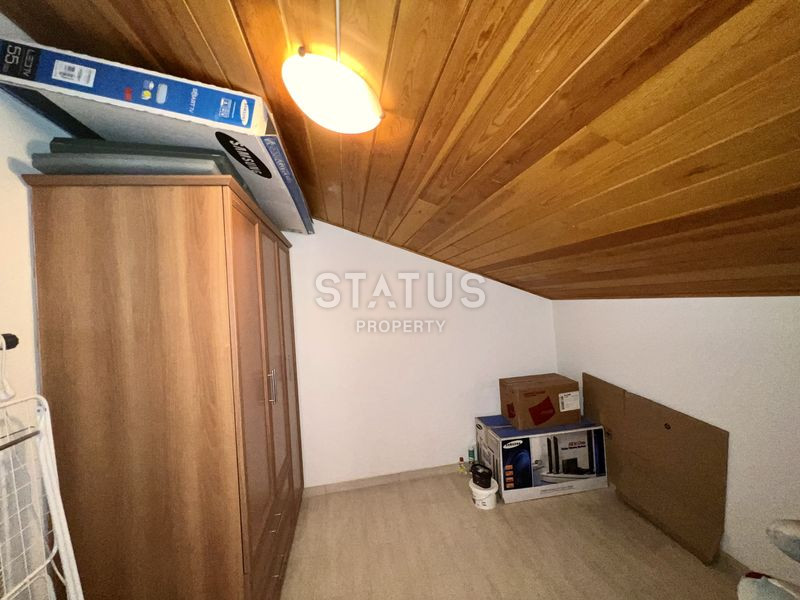 Двухуровневый дуплекс с джакузи 4+1 с видом на море в Джикджилли. 300м2 фото 64