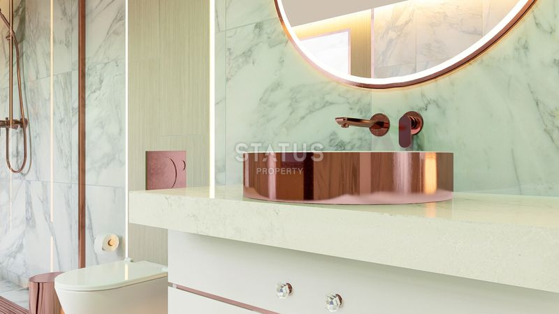 Новый роскошный проекте в районе Паяллар. 61м2 -155м2 фото 10