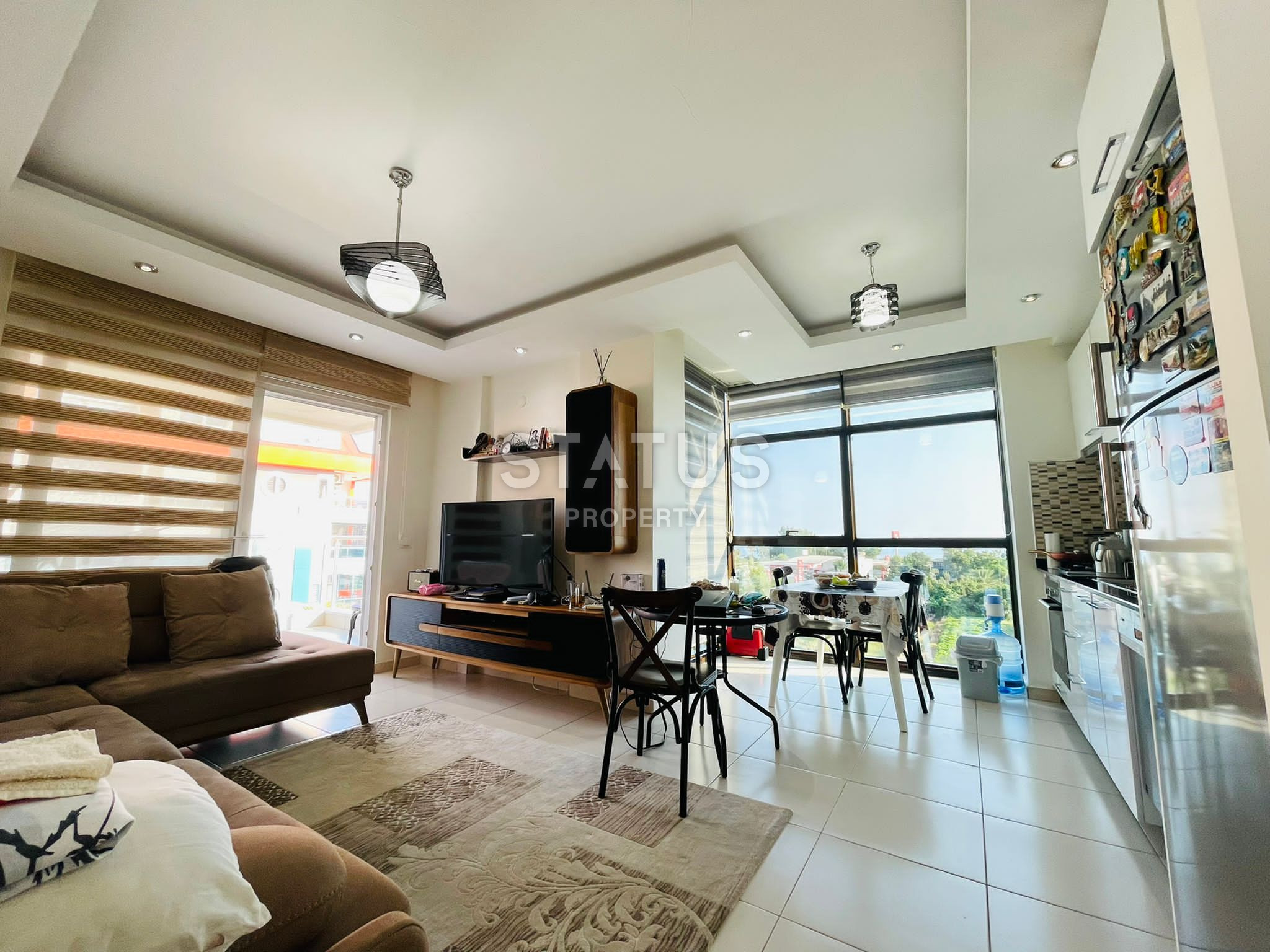 Spacious one-bedroom apartments in a residential complex with full infrastructure in Kestel. 60m2 фото 33