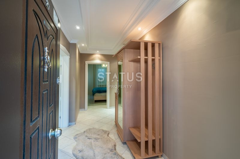 Уютная трёхкомнатная меблированная квартира 250м от моря в открытом районе Тосмур. 120м2 фото 5