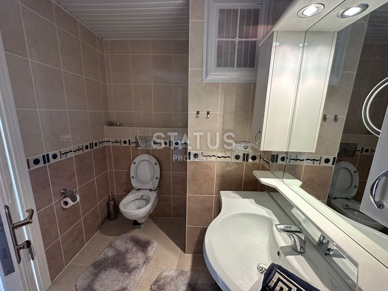 Красивая меблированная квартира 2+1 всего в 150м от моря в открытом районе Тосмур. 110м2 фото 11