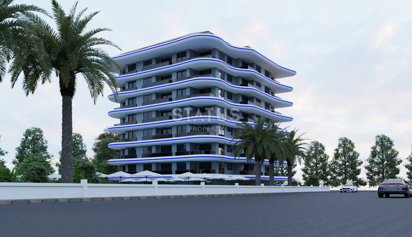 Новый жилой комплекс в долевом строительстве в Авсалларе. 59м2 – 90м2 фото 2