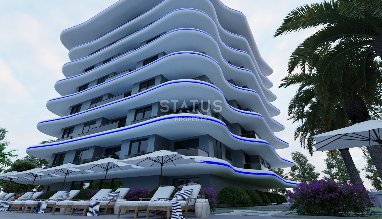 New residential complex in shared construction in Avsallar. 59m2 - 90m2 фото 9