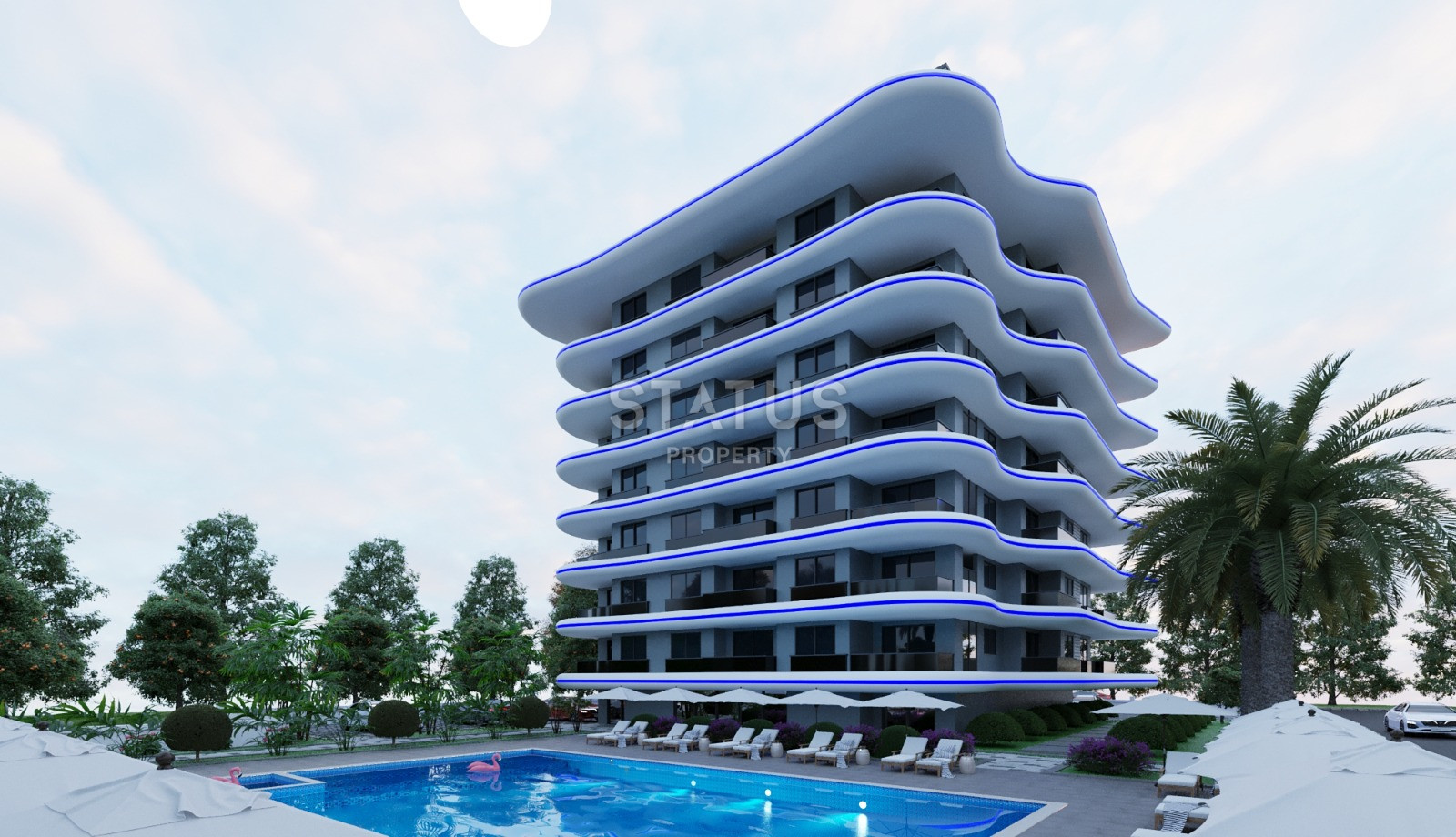 New residential complex in shared construction in Avsallar. 59m2 - 90m2 фото 11