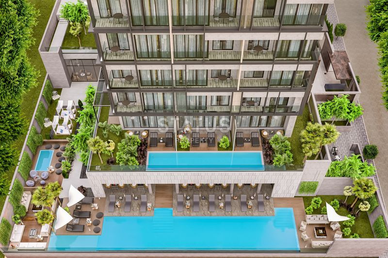 Новый проект долевого строительства с шикарной локацией в Авсалларе. 48м2 – 143м2 фото 20