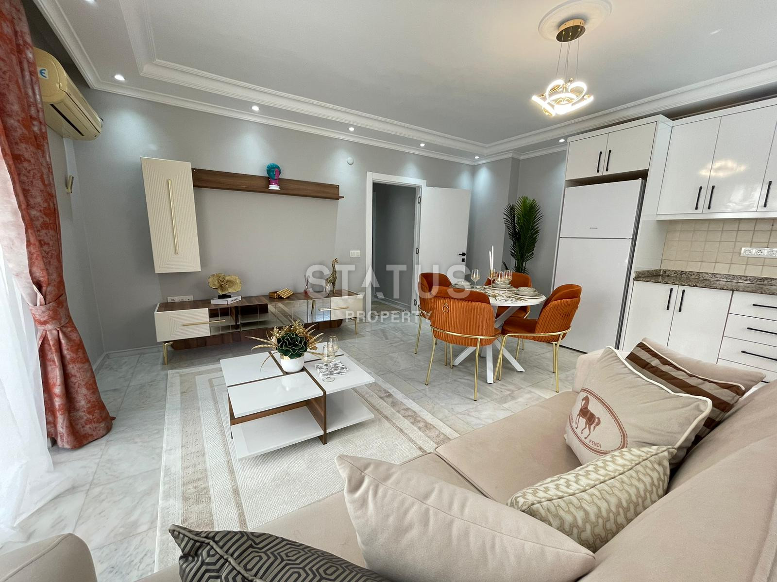 Трехкомнатные апартаменты в 300м от моря в районе Оба, 110м2 фото 2