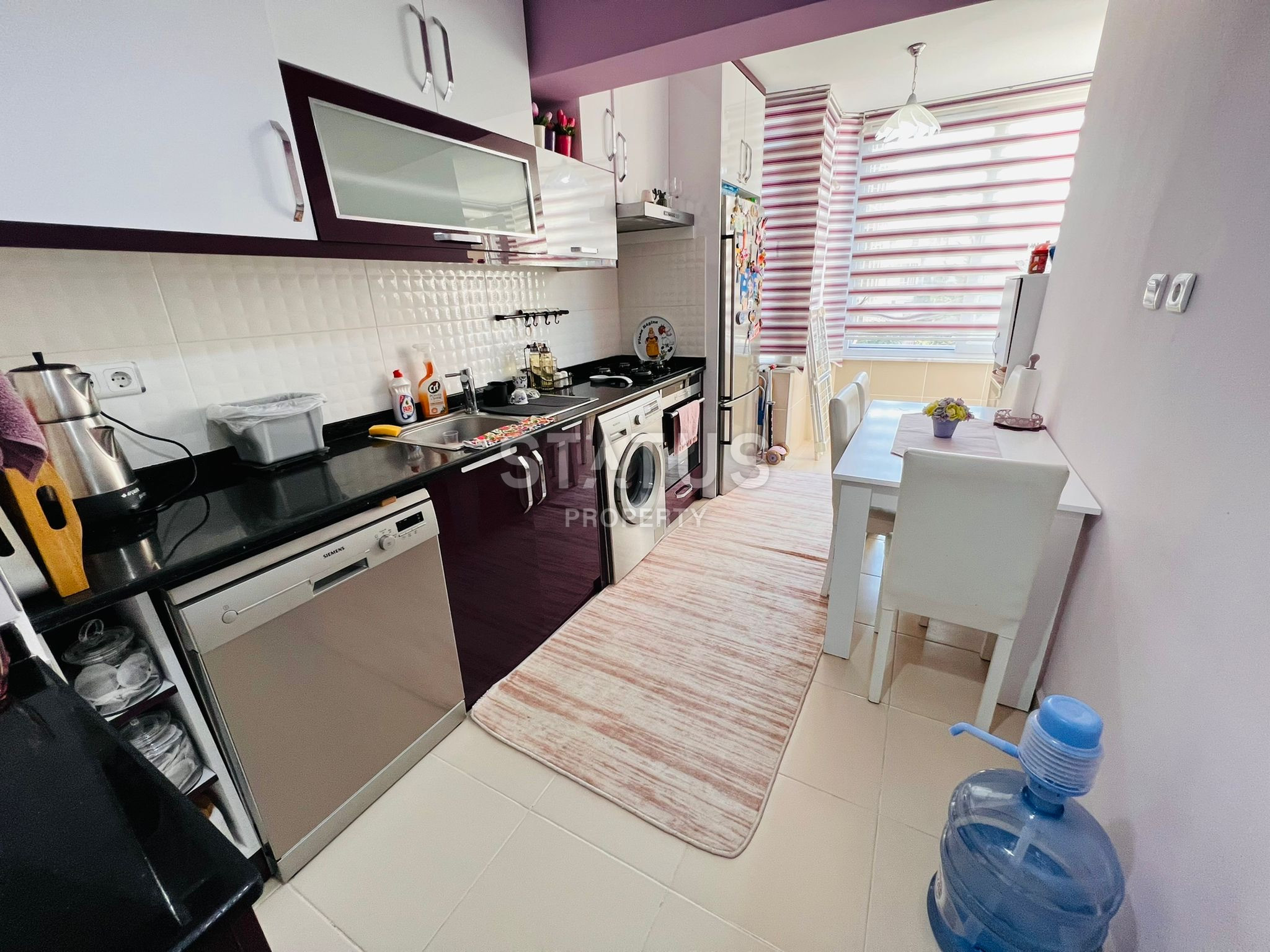 Three-room apartment 450m from the beach in Oba, 95m2 фото 3