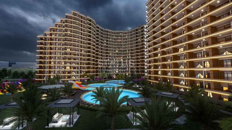 Премиальный жилой комплекс по супер ценам всего в 150м от моря в Мерсине. 53м2 – 160м2 фото 6